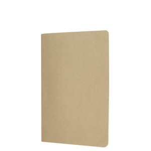EgotierPro 39509 - Carnet en papier et carton, 30 feuilles crème lignées PARTNER Naturel