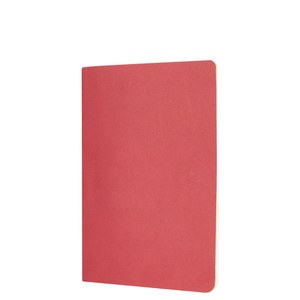 EgotierPro 39509 - Carnet en papier et carton, 30 feuilles crème lignées PARTNER Rouge