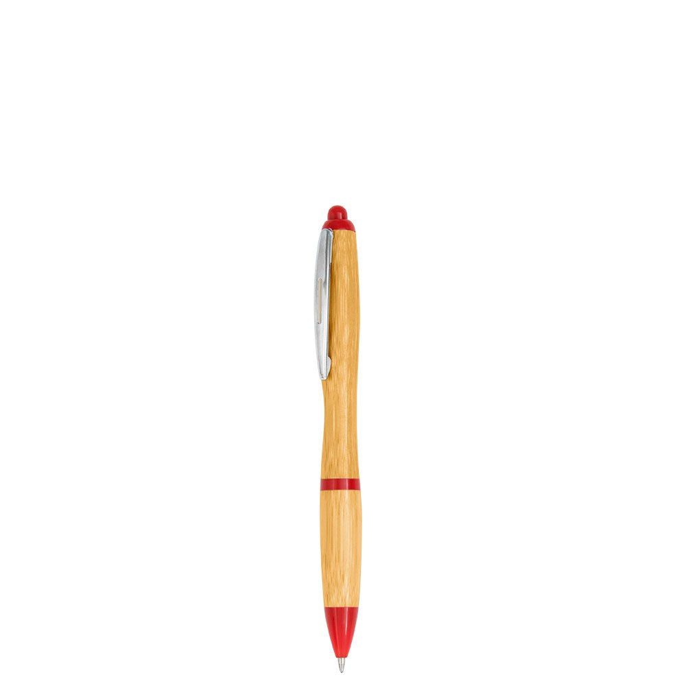 EgotierPro 39516 - Stylo en bambou avec clip en aluminium DESERT