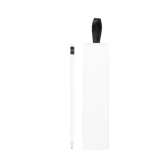 EgotierPro 50033 - Ensemble de 6 crayons blancs en boîte WRITER