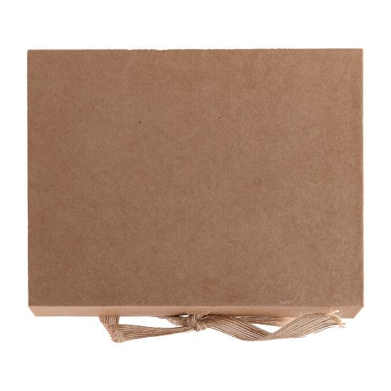 EgotierPro 50689 - Boîte cadeau carton 1500 gr/m² pliable décorative STEPO