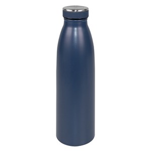 EgotierPro 52029 - Bouteille Double Paroi 500ml avec Capuchon Bleu