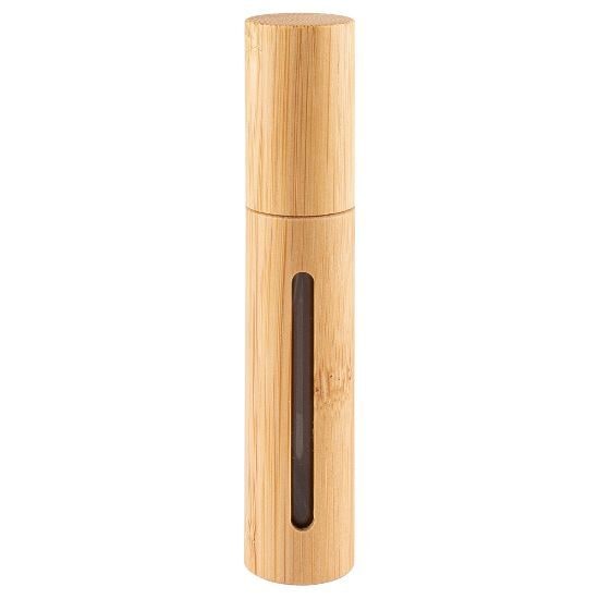 EgotierPro 52503 - Atomiseur de Parfum en Bambou 10ml RHIN