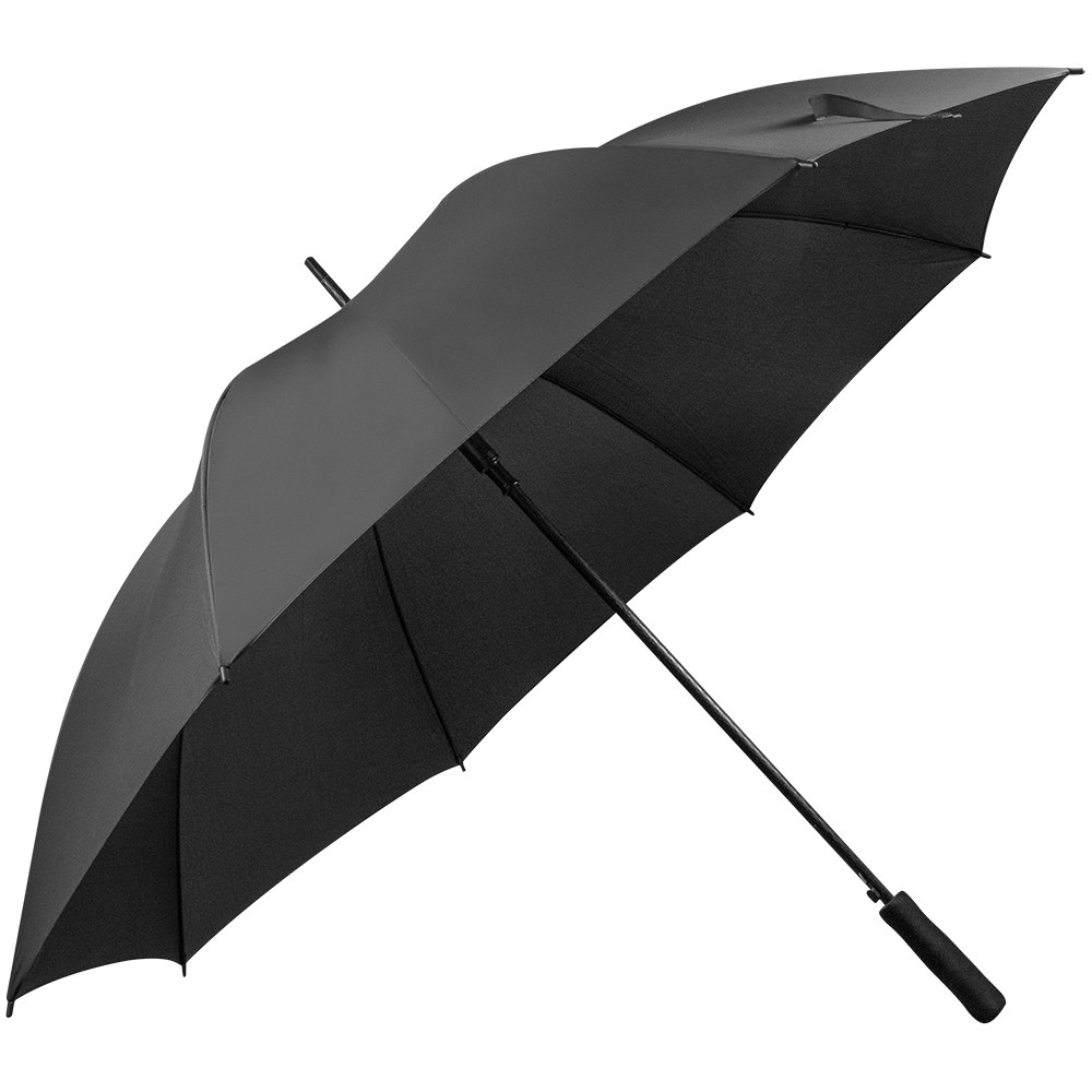 EgotierPro 52517 - Parapluie Automatique Anti-Vent 131cm Pongee Fibre MOOSE