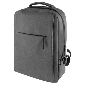 EgotierPro 52528 - Sac à Dos RPET pour Ordinateur avec Port USB