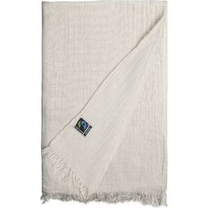 EgotierPro 53003 - Pareo Foulard Coton Doux Fairtrade 50x170cm CONIFER