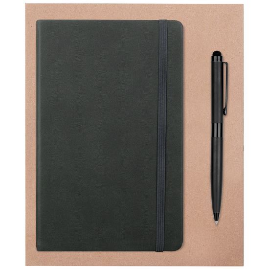 EgotierPro 53588 - Ensemble élégant carnet spécial et stylo métallique TWILIGHT