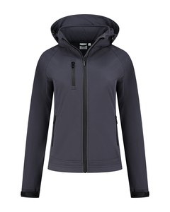 Lemon & Soda LEM4827 - Softshell Jacket Everywear for her Gris Foncé