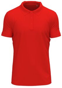 STEDMAN STE9640 - Polo Clive SS for him Rouge Scarlet
