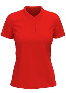 STEDMAN STE9740 - Polo Claire SS for her Rouge Scarlet
