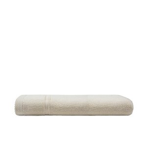 THE ONE TOWELLING OTR100 - Serviette de plage en coton et polyester recyclé Milky Beige