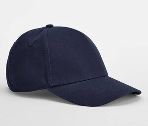 BEECHFIELD BF825 - Casquette 5 panneaux en coton organique French Navy