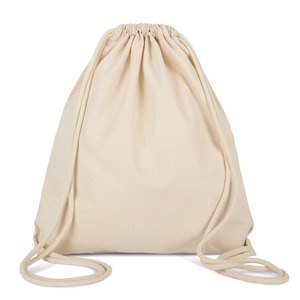 Kimood KI6101 - Sac à cordelettes K-loop Organic Raw Natural