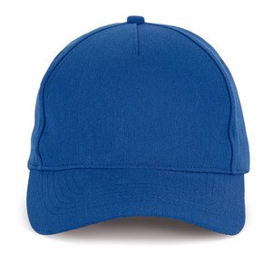 K-up KP229 - Casquette en coton et polyester recyclés K-loop - 5 panneaux Royal Blue