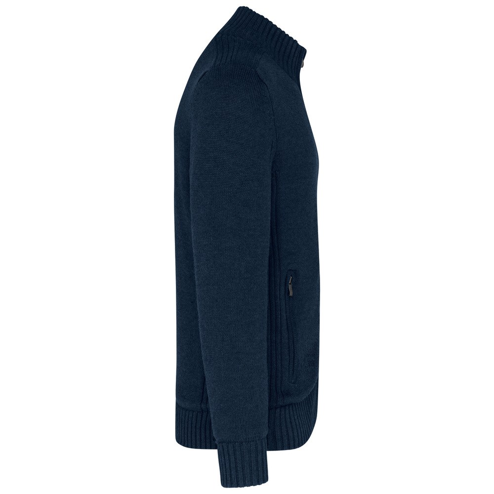 WK. Designed To Work WK959 - Cardigan doublé polaire homme