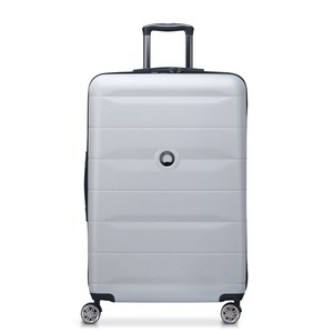 Delsey - COMETE + VALISE TROLLEY 4DR 
77CM gris argent