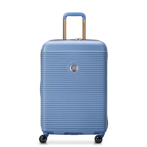 Delsey - FREESTYLE VALISE TROLLEY 4DR 
67CM Bleu ciel