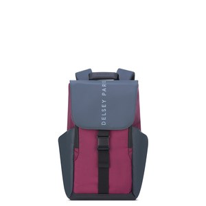 Delsey - SECURFLAP SAC A DOS 16" Bordeaux