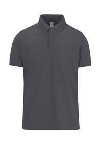 B&C CGPU426 - MY POLO 210 Homme manches courtes Dark Grey