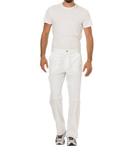 Cherokee CHWWE140 - Pantalon cargo à braguette homme White