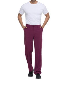 Dickies Medical DKE015 - Pantalon à cordon de serrage à taille standard homme Wine