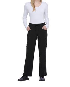 Dickies Medical DKE010 - Pantalon à taille moyenne à cordon femme Black