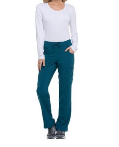 Dickies Medical DKE010 - Pantalon à taille moyenne à cordon femme Caribbean Blue