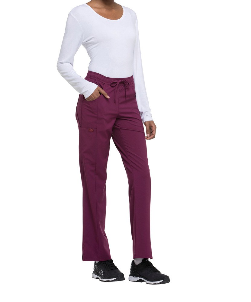 Dickies Medical DKE010 - Pantalon à taille moyenne à cordon femme
