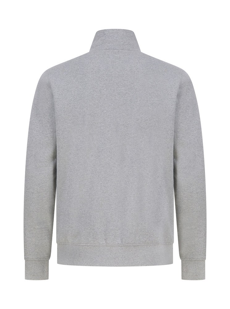 Henbury H842 - Sweat-shirt col zippé unisexe