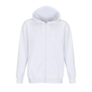 SOL'S 03812 - CARTER Veste Zippée Unisexe à Capuche White