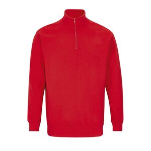 SOL'S 04234 - CONRAD Sweat Shirt Unisexe Col Camionneur Bright Red