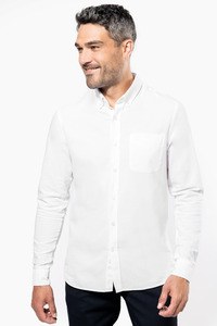 Kariban K516 - CHEMISE OXFORD LAVÉE MANCHES LONGUES