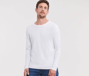 RUSSELL RU100M - T-shirt organique manches longues homme