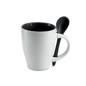 GiftRetail MO7344 - DUAL Mug avec cuillère 250 ml