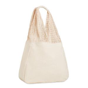 GiftRetail MO9897 - BARBUDA Sac de plage coton / filet