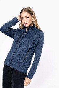 Kariban K9107 - Veste zippée chinée femme