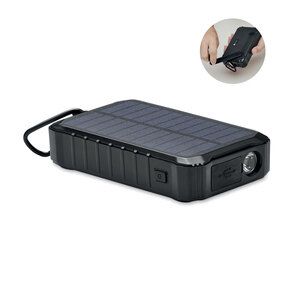 GiftRetail MO6841 - DYA Powerbank solaire à dynamo 8000