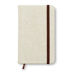 GiftRetail MO6930 -  Carnet A6 avec 96 pages toile