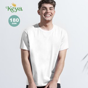 KEYA 5860 - T-Shirt Adulte Blanc MC180-OE