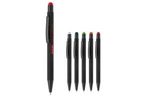 TopPoint LT87755 - Stylo stylet NEW YORK caoutchouté noir