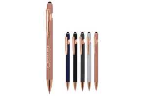 TopPoint LT87783 - Stylo-bille Paris Deluxe métal caoutchouté