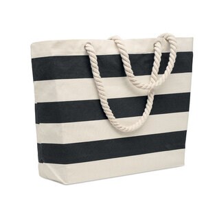 GiftRetail MO2126 - HEAVEN STRIPE Sac de plage en coton 220 gr/m²