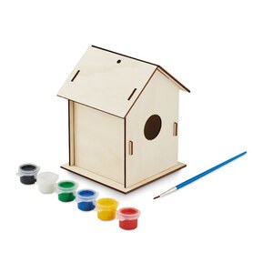 GiftRetail MO2130 - PAINTHOUSE Nichoir en kit