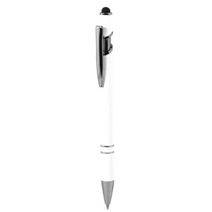 EgotierPro 37513RE - Stylo en aluminium recyclé avec pointeur tactile EVEN