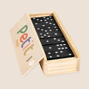 EgotierPro 39029 - Domino 28 pièces en boîte bois DOMINO