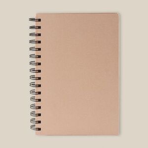 EgotierPro 52576 - Carnet A5 spirale couverture dure 80 feuilles SISTELO